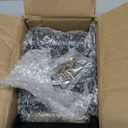 4 Pcs Metal Adjustable Furniture Legs 4.72-7.87 inch, Adjustable Cabinet Legs for Sofa/Bed/Chair/Couch/Dresser/Table,Heavy Duty Bed Replacement Support Legs for Bed Frame/Bed Center Slat (Black)