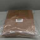 NICETOWN Sliding Door Window Treatment Blackout Patio Door Curtain Panels, Privacy Thermal Drapes for Bedroom Living Room Department with Grommet Top (Gold Brown, W66 x L110)