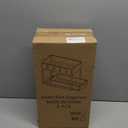 DEKAVA Cabinet, 2 Pack Under Sink Organizer, 2 Tier Sliding Bathroom Kitchen Organizer, Large White ABS Baskets, Easy Install & Clean