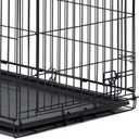 MidWest Homes for Pets 36-Inch Replacement Pan, Measures 35.5 x 23.8 x 1 Inches, Universal Leak-Proof Tray for Dog Crates & Multi-Purpose Use, Fits Most Standard 36" Wire Crates