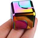 Fidget Spinner Toys Cube Adults, Christmas Stocking Stuffers for Teen Metal Cool Stuff Desk Gadgets Office Toy Small Anxiety Figette Sensory Toy ADHD Tool Fingears Figet Stress Valentine Gift for Boys
