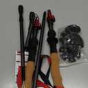 BISINNA Carbon Fiber Trekking Poles Collapsible Hiking Poles Lightweight Walking Sticks with Cork Handle Quick Lock for Women and Men 2pc