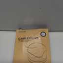 6Pack Rotatable Cord Organizer, Spring Cable Clips - Lamicall [1s Lock] Cord Holder, Desk Phone Charger Cable Management, Adhesive Wire Organizer Keeper for Nightstand, Home Office Accessories