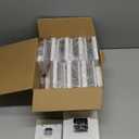 APONUO Solar Post Cap Lights with 8 RGB Solid Colors & Multicolor Flow - 8 Pack Fence Post Solar Lights, IP65 Waterproof - Fits 4x4 5x5 6x6 Wood & Vinyl Posts - White