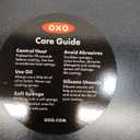 OXO Enhanced 11" Griddle Pan, PFAS-Free Ceramic Nonstick, Durable Hard Anodized Cookware, Scratch Resistant, Stainless Steel Handle, Good Grips, Dishwasher Safe, Oven safe, Black
