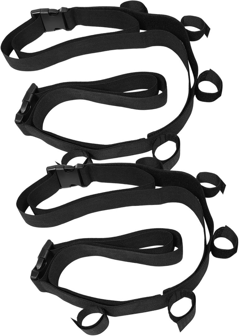 Cabilock 2pcs Fishing Rod Rack for Fishing Pole Holder Straps inside Mount for Suv Tangle Storage