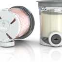 Ninja Swirl by CREAMi Pints and Lids - 2 Pack, Compatible with NC700 Series Ninja Swirl Ice Cream & Soft Serve Makers, BPA-Free & Dishwasher Safe, Grey Lids, XSK7PNTLD2