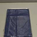 Veblandy Textured Tablecloth Rectangle Waterproof Table Cloth, Washable Table Cover Wrinkle Free Fabric Tabletop Decoration for Kitchen, Dining, Wedding, Parties, 52 x 70 Inch, Navy Blue