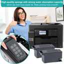 Hosaam C9345 Ink Maintenance Box Replacement for WF-7840 ET-16650 ET-16600 ET-8550 ET-5850 ET-5880 ET-8500 WF-7820 WF-7310 ET-5800 EC-C7000 ST-C8000 ST-C8090 Printers (C12C934591/PXMB9/C9345)(2 Packs)