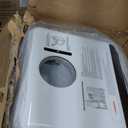 NOVETE Portable Countertop Dishwashers, Compact Dishwashers with 5L Built-in Water Tank & Inlet Hose, 5 Washing Programs, Baby Care, Air-Dry Function and LED Light for Small Apartments