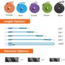 Long Dog Leash for Training - 50FT, Reflective, Heavy Duty for Large, Medium, Small Dogs - Walking, Playing, Camping, Yard