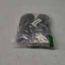 5 Pack Black Halloween Garland with Lights, Total 18 Ft 90 LEDs Orange & Purple Lights, Maple Leaf Garland String Lights Battery Operated for Table Fireplace Porch Halloween Decorations Indoor Outdoor