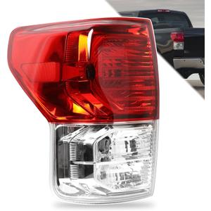 Tail Light Assembly Compatible With 2010-2013 Toyota Tundra Left Driver Side Side Rear Taillight Replace 815600C090 TO2800183