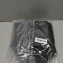 Color&Geometry Door Mat Indoor Entrance 17"x29" Non Slip Dirt Trapper, Absorbent Doormat, Washable Rug for Entryway, Low Profile, Easy Clean Patio Porch, Black, (Rolled-up NO Creases)