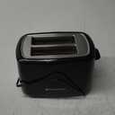 Toastmaster 2-Slice Cool Touch Toaster, black with stainless accent