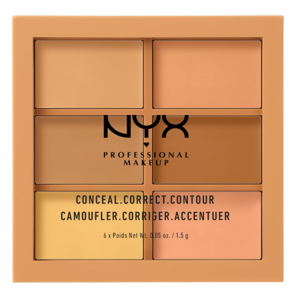 NYX PROFESSIONAL MAKEUP Conceal Correct Contour Palette  Medium