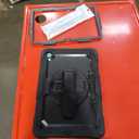 SEYMAC stock Case for Samsung Galaxy Tab A9+ Plus 11'', Full-Body Drop Protection Case with Screen Protector Pencil Holder [360 Rotating Hand Strap] &Stand, Black