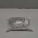 Short Gray Wavy Wigs for Women Grey Curly Bob Wig Middle Part Silver Synthetic Wig Natural Looking Daily Party Wig