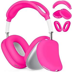 AIRSPO Airpods Max Case Cover, Silicone Case Cover for AirPods Max Headphones, Anti-Scratch Ear Pad/Headband Cover for Apple AirPods Max