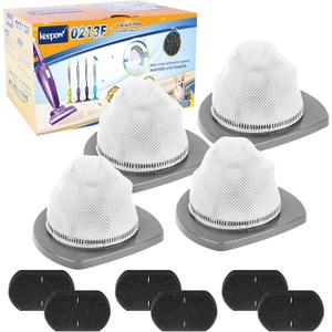 KEEPOW 2033 Vacuum Filter Set Compatible with Bissell Featherweight Stick Lightweight Bagless Vacuum 2033, 20331, 20333, 20336, 20339, 2033M (4-Pack)