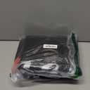 EARTHALL Door Mat 2-Pack Outside Inside Home Doormat 30"x17.5" Durable Floor Mat Non Slip Rug Ultra Absorb Mud Easy Clean Front Doormat for Garage, Entryway, Patio, High Traffic Areas, Black