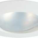 Halo White Open Recessed Light Trim (Fits Housing Diameter: 5-in)