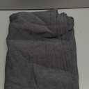 F.Y.Dreams 100% Washed Cotton Duvet Cover for Weighted Blanket 60x80 inches with 16 Ties, Zipper on Long Side/Grey/Just Duvet Cover