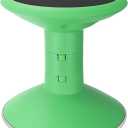 Storex Wiggle Stool – Active Flexible Seating for Classroom and Home Study, Adjustable 12-18 Inch Height, Green (00304U01C)