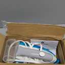 Steamfast SF-710 Mini Steam Iron, Non-Stick Sole Plate, Foldable Handle, 45 Second Heat Up Time, Cord Storage, Portable, 6-Foot Power Cord, Chemical-Free Steam Power, White