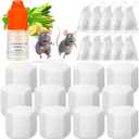 Mouse Snake Repellent Balls 12 Pack with Peppermint Oil  Indoor Outdoor Rodent Deterrent, Natural Mouse Repellent for Home, Car, Garage, RV, Basement, Garden