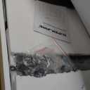 SUPERJARE 53 inch Reversible L Shaped Desk with LED Lights & Power Outlets, Computer Desk with Shelves & Monitor Stand, Gaming Desk with Drawer, Home Office Desk Corner Desk, Rustic Brown