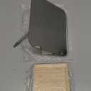 YEAKE Flexible Gooseneck Bamboo Vanity Makeup Mirror,360Rotation 8" Large Frameless, Folding Portable Table Desk Mirror with Stand for Bathroom Shaving Make Up, Rectangle