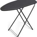 Duwee 13"×35" Ironing Board Small with Heat Resistant Cover,Folding Compact Ironing Board,Light Weight,Easy to Storage,Black