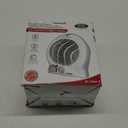 Optimus H-1322 Portable 2-Speed Fan Heater with Thermostat , White