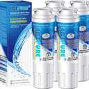 ICEPURE UKF8001 Refrigerator Water Filter Replacement for EveryDrop EDR4RXD1, Whirlpool Filter 4, Maytag UKF8001AXX-200, UKF8001P, 4396395, 469006, Puriclean II, FMM-2, RWF0900A 4PACK