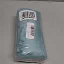 Flamingo P Memory Foam Bath Mat Bathroom Mats Rug Non-Slip Water Absorbent Shower Rugs, 24x17,Aqua Green