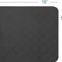 Waterproof Chair Pads for Incontinence, 4 Pack Reusable Seat Protector Pads 18" x 16", Absorbent Wheelchair Pad Covers, Washable Chair Pads for Adults, Kids & Pets - Black