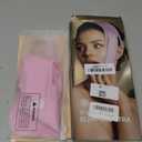 V-Line Sculpting Face Mask  Silicone Chin Strap for Jawline Tightening & Double Chin Reduction (23-27 Inches) (Rosy Mauve)