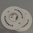 XDDIAS 2-Inch Bumper Plates, Barbell Rubber Olympic Weight Plates Set for Home Gym Strength Training, 20-260lbs, Multiple Options (1.25LB Pair)