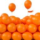 PartyWoo Orange Balloons 100pcs 5 Inch Latex Helium Balloons for Birthday Baby Shower Graduation Fall Tangerine Little Cutie Pumpkin Tropical Sunshine Boho Theme Party Decorations Orange-Y9