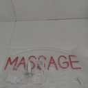 Massage Neon Sign Massage LED Light Dimmable Wall Decor Massage Shop Salon Store Man Cave Massage Decoration 17.2 * 11.2 Inch