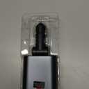 iPhone Car Charger, Retractable Fast Car Phone Charger 100w for CarPlay, 4 in 1 Car Charger Adapter with 2 Cables 31.5 Inch and 2 USB Ports, Compatible with iPhone 17/16/15/14/13/12/11 Pro/Samsung