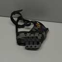 Mayerzon Pitbull Muzzle, Lightweight Basket Muzzle for Dogs Rottweiler Amstaff to Prevent Biting Eating, Safe for Grooming Vet Visits Training, Allows to Pant Drink, Adjustable & Sturdy (L [Snout Cir: 11.5"-13"], BlackGrey)