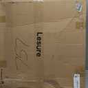 Lesure Collapsible Dog Crate - Portable Travel Kennel for Large Dog, 4-Door Pet Crate with Mesh Windows, Indoor & Outdoor, Black