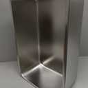 Stainless Steel Cat Litter Box XXL 2pcs，Metal Litter Box for Big Cats