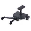 2 in 1 Stroller Board with Seat Attachment - Toddler Stroller Connectors for Big Kids - Versatile and Practical Stroller Standing Board - Ideal for Traveling, Shopping, and Walking