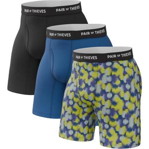 Pair of Thieves RFE Super Fit Mens Boxer Briefs Black/Blue