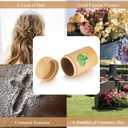 SOITIS Natural Bamboo Urns for Human Ashes - 4.7 Inch Keepsake with Tree of Life, Cremation Urn for Women Men, Small Urns for Human Ashes Keepsake, Decorative Eco Friendly Biodegradable Keepsake Urn