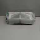 60 Pack Sideways Cake Slice Containers 6.6 x 7.5 x 3 Inch Clear Disposable Plastic Dessert Slice Boxes with Hinged Lid Stackable Cake Containers for Cheese Pies Baked Party Use