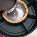 Taco Tuesday Kit - Taco Bar Serving Set for a Party - 30oz Heated Pot, 4 Taco Holders, & Detachable Lazy Susan Tray - Taco Night Fiesta  Unique Couple & Housewarming Gift Set Ideas